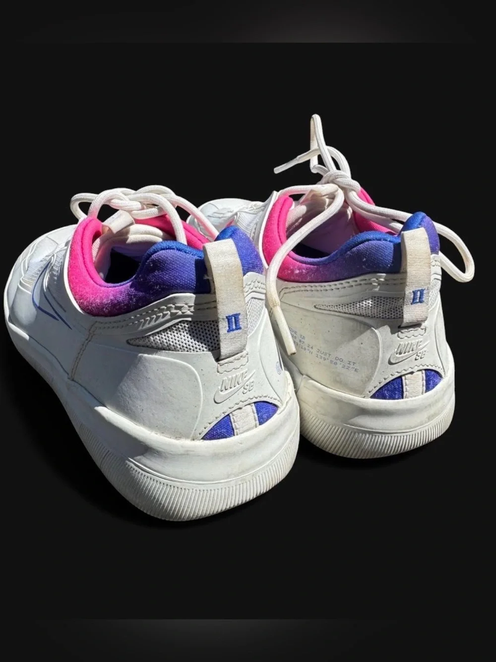 Nike SB Nyjah Free 2 “Tokyo 2020 Olympics Pack” White Pink Blue Gradient